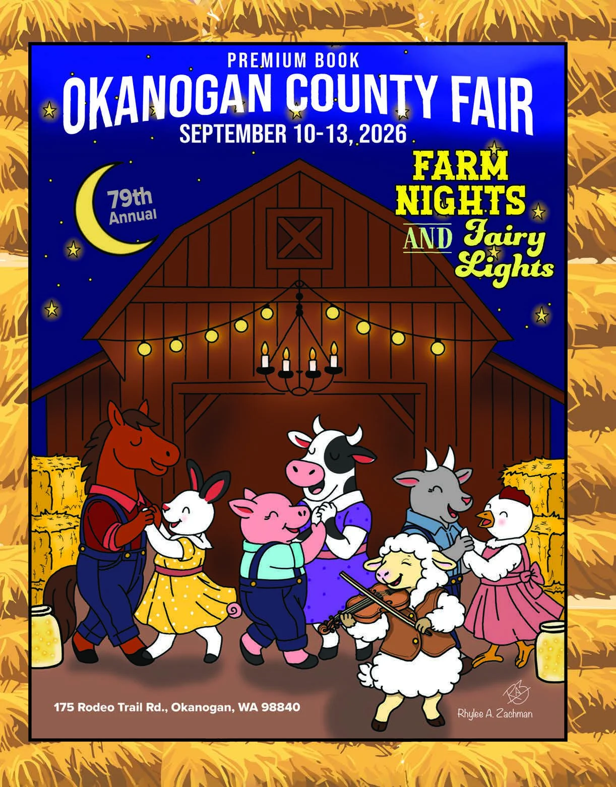 79th Okanogan County Fair Official Theme Artwork